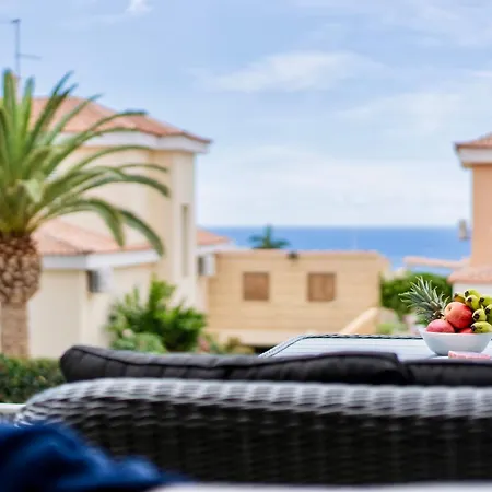 Apartment Elegant Semi-detached With Sea Views In Costa Adeje (Tenerife)