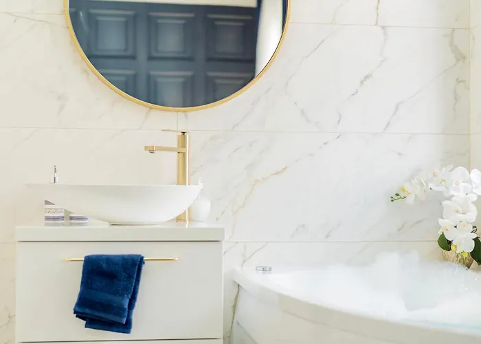 Апартаменты Elegant Semi-detached With Sea Views In *